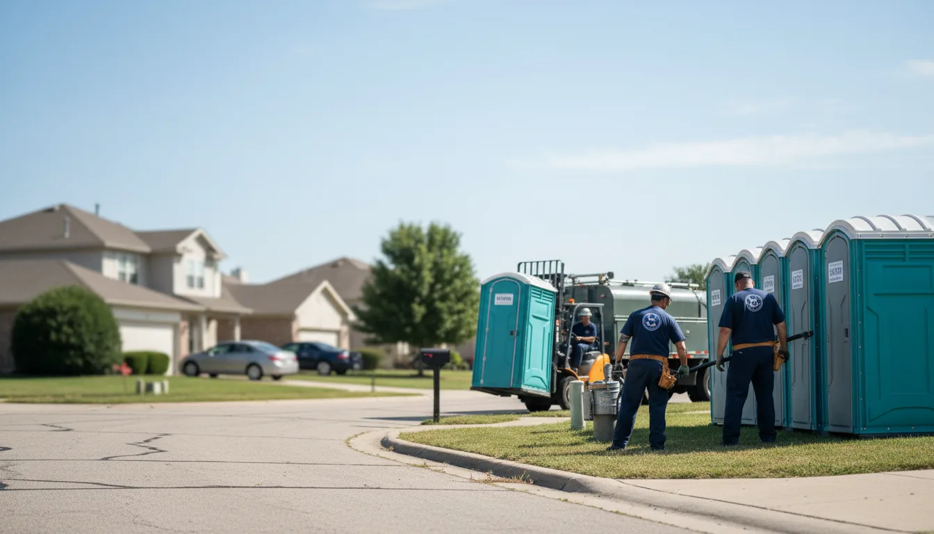 Porta Potty Rental in Creve Coeur, IL near me